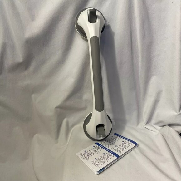 One Shower Grab Bar w/Suction Cups 16” Handle, Easily Removable New No Packaging - Picture 2 of 10